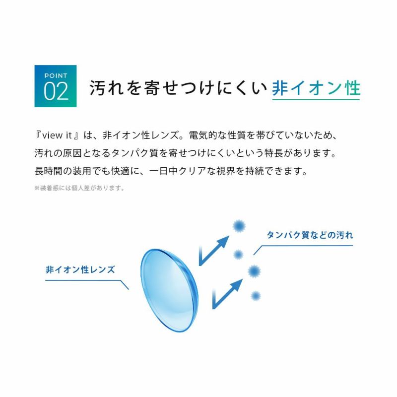 公式】 ビューイット ツーウィーク クリアコンタクトレンズ ケア用品